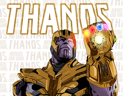 Proceso de Ilustración Thanos
