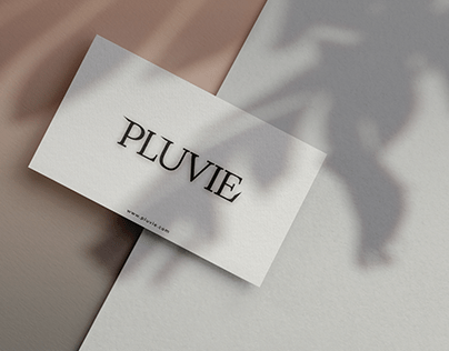 PLUVIE Branding design