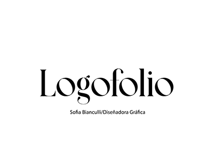 Logofolio | Sofía Bianculli | Diseñadora Gráfica