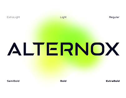 Alternox Fonts Family