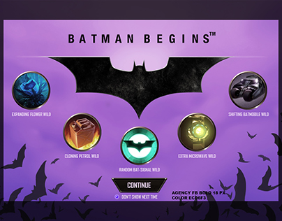 Batman Begins - slot game by Playtech