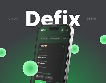 Defix Crypto Indexes / Web App / Fintech