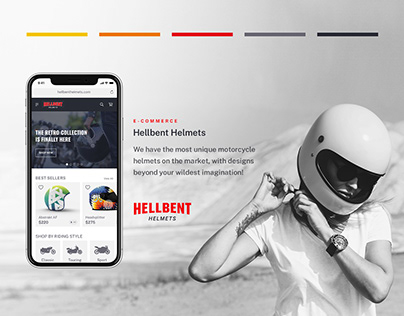 Hellbent Helmets: Responsive E-Commerce