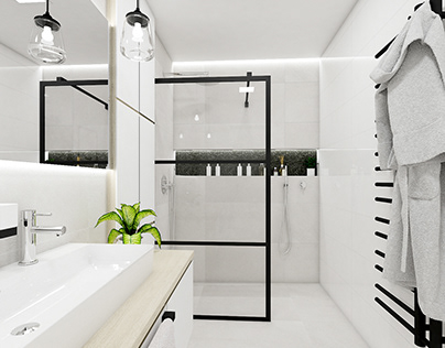 HighKey. Bathroom design