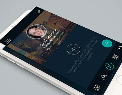 Virtual Business Cards and Networking App UI/UX