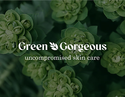 Green & Gorgeous logo and identity design