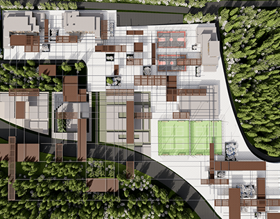 Fuheis cement factory regeneration (Urban Design)