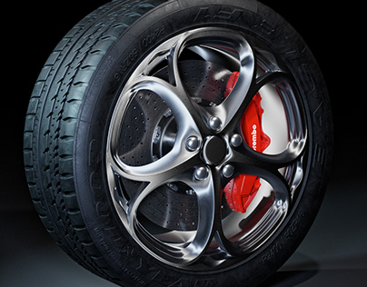 Alloy wheel Free Download 3D