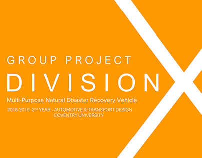 Division X Multi-Purpose Natural Disaster Vehicle