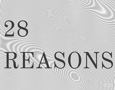 28 Reasons Poster