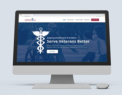 QBMedical Homepage Redesign