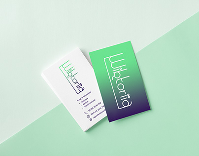 Logo and visit card for hair studio