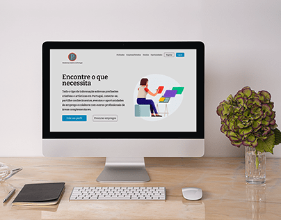 Plataforma Criativos Portugal - Web Design