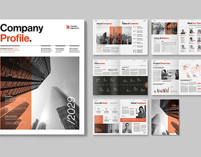 Project thumbnail - Modern Company Profile Brochure Template
