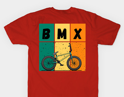 design tshirt bmx