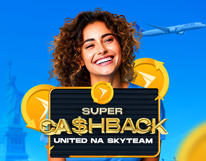 Super Cashback United Airlines na SkyTeam