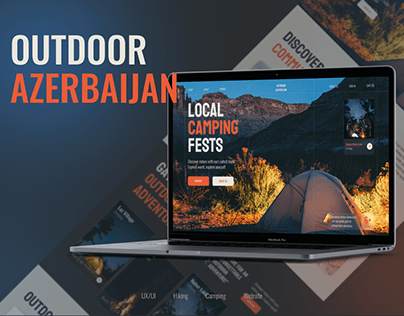 Website for outdoor activities (hiking, camping)