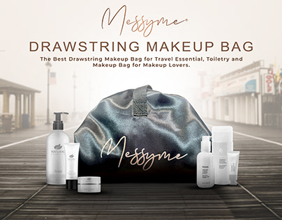 Messyme Drawstring Makeup Bag