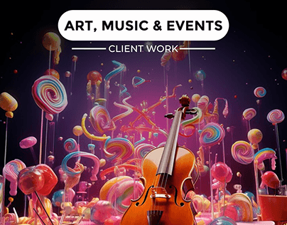 ART, MUSIC & EVENTS-Client Work