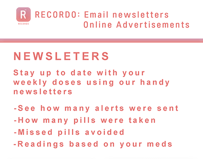 RECORDO: Newsletters and Advertisements