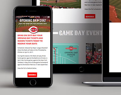 Reds Responsive Single Page Website Concept