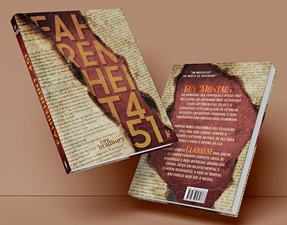 FAHRENHEIT 451 | BOOK COVER