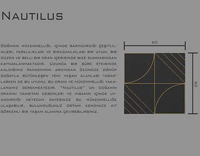 Tile Stone Design (Nautilus)