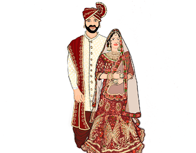 Indian bride groom