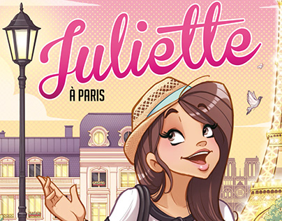 "Juliette à Paris" comic's
