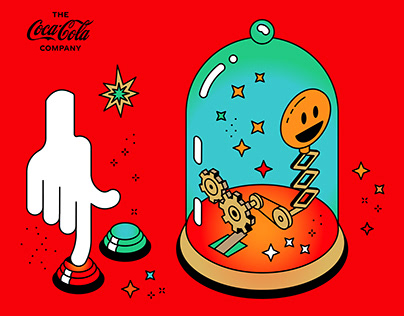 Coca-Cola Illustrations for Human Resources