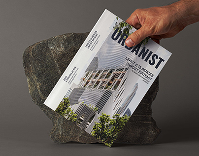 Architectural magazine design