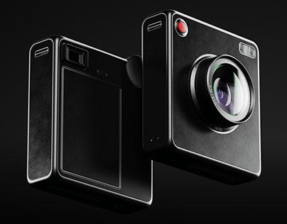 moir 21. Instant Film Camera Concept