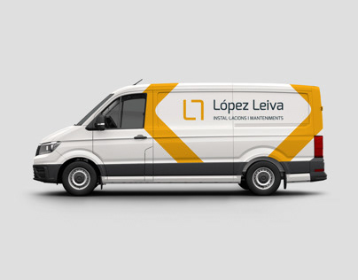 Rotulación de vehículo para López Leiva