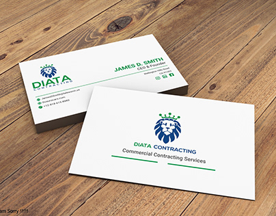 Data Contracting Business Card