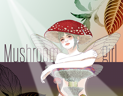 mushroom girl
