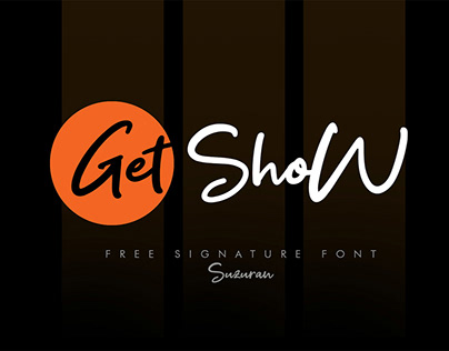 Free Get Show Script Font