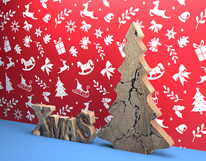 wooden Christmas decorations