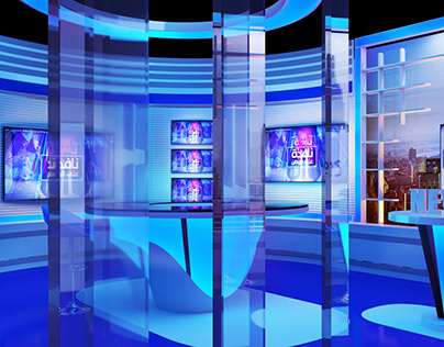 NEWS TV Set