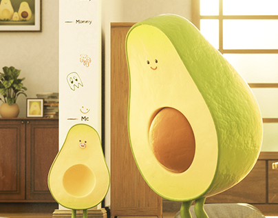 Avocado Family 🥑🥑🥑