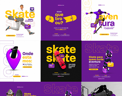 Skate - Design Social Media