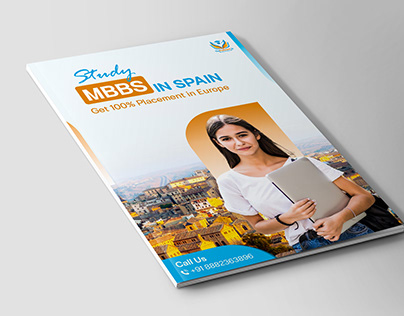 Brochure Design for proficient overseas consultants