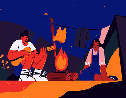 Illustration for Campfire WA