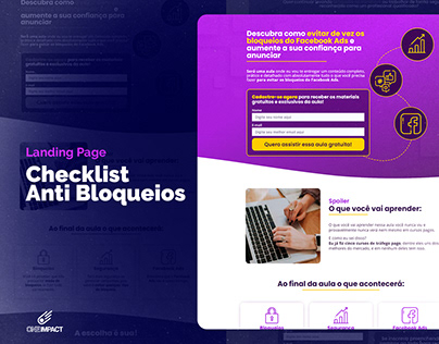 Landing Page - Checklist Anti Bloqueios