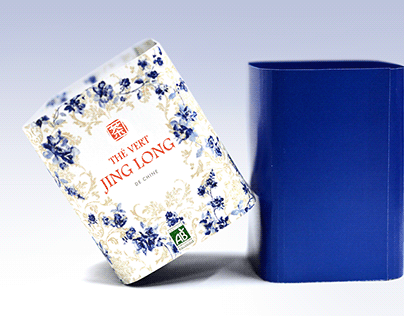 Packaging thé vert Jing Long