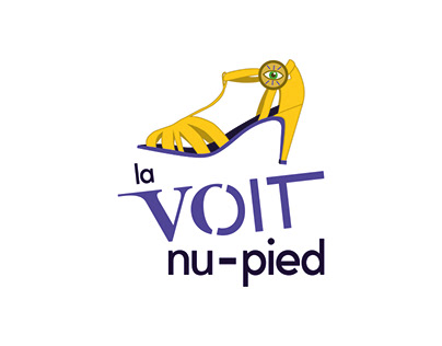 Logo "La voit nu-pied"