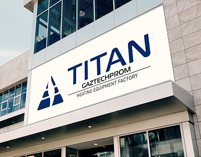 Logo for heating equipment factory TITAN Gaztechprom