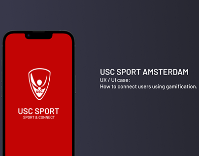 USC Sport Amsterdam app. UX / UI