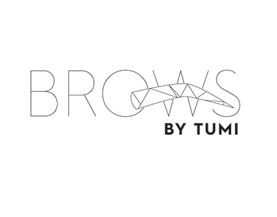 Brows By tumi Logo Design
