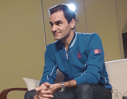 Roger Federer in Argentina