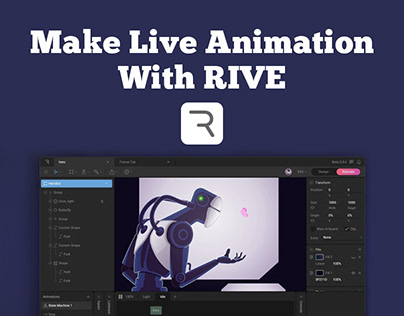 Rive Animation For your APP & Website